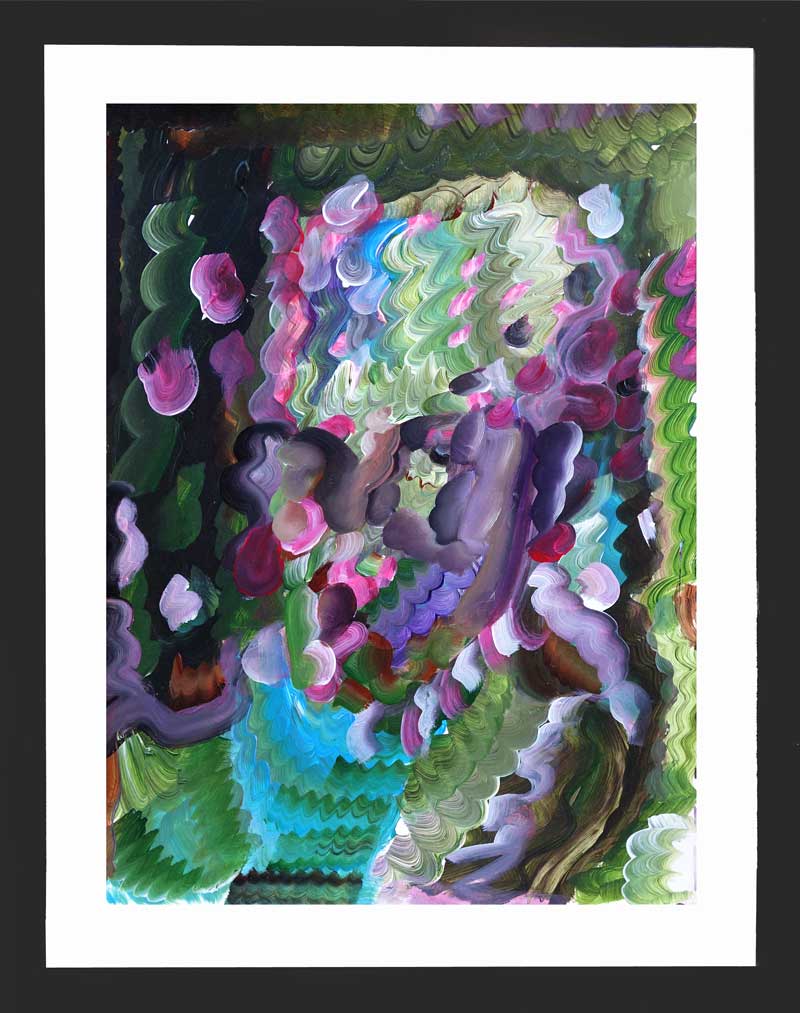 Melting Portrait III painting 2024